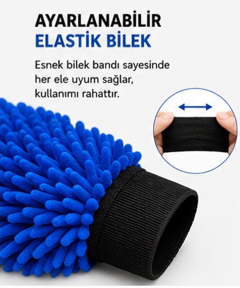 Kedi ve Köpek Bakım Eldiveni | 2'si 1 Arada Grooming Eldiveni